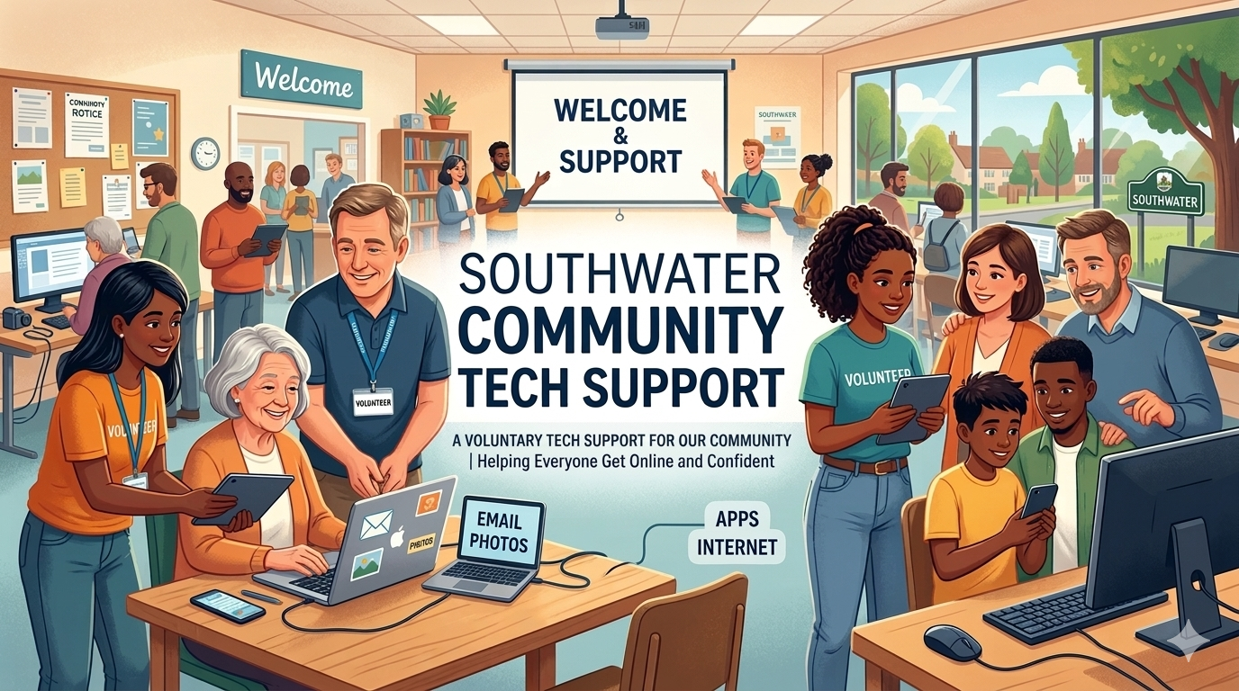 Southwater Community Tech Support logo